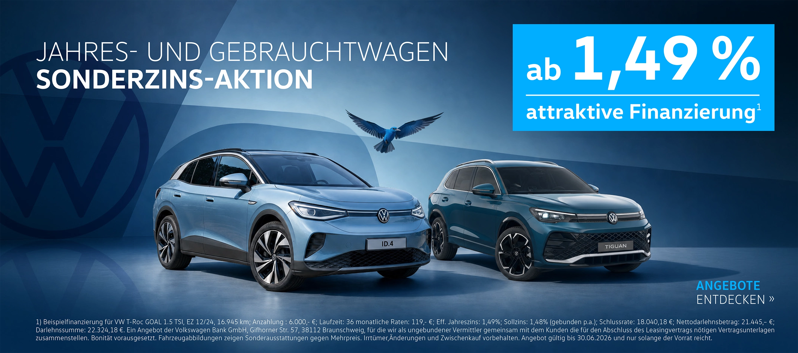 VW Sonderzins Aktion 