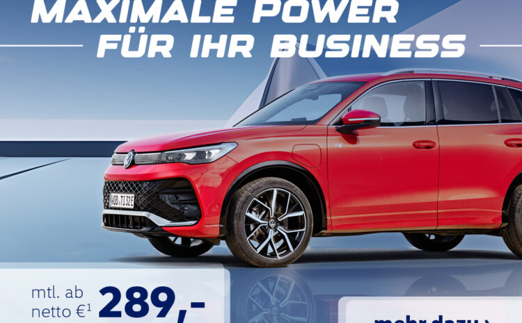  Tiguan R-Line Business Leasing