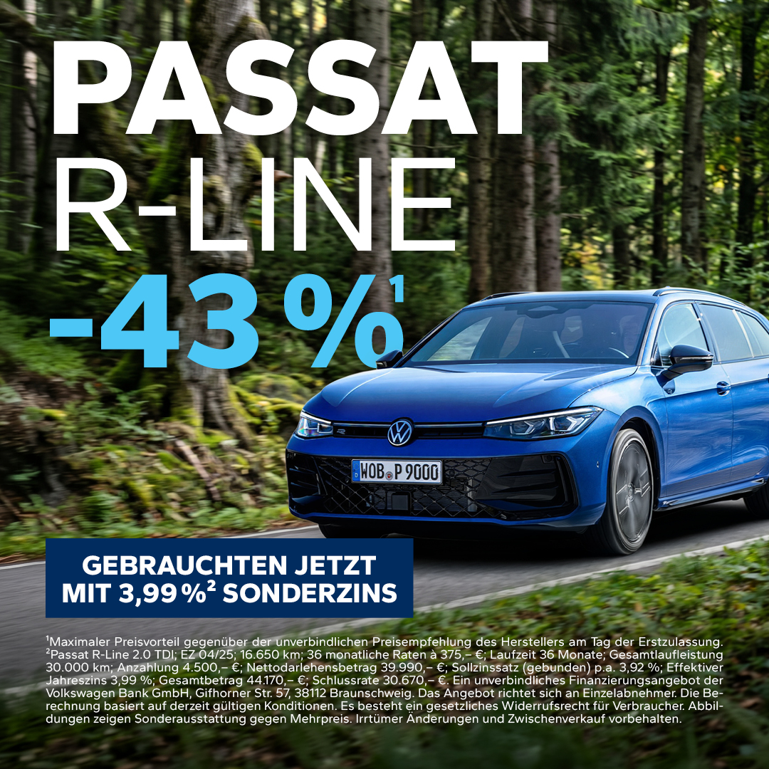 BEITRAG Passat R-Line Lager