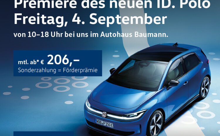  ID. Polo Premiere am 04.09.