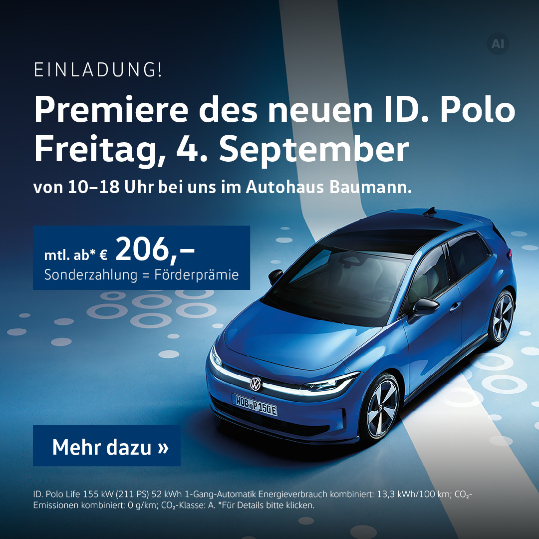 BEITRAGSBILD VW ID POLO PREMIERE BEITRAGSBILD VW ID POLO PREMIERE
